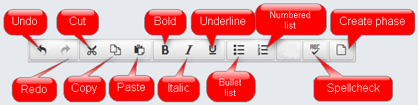 Toolbar Key